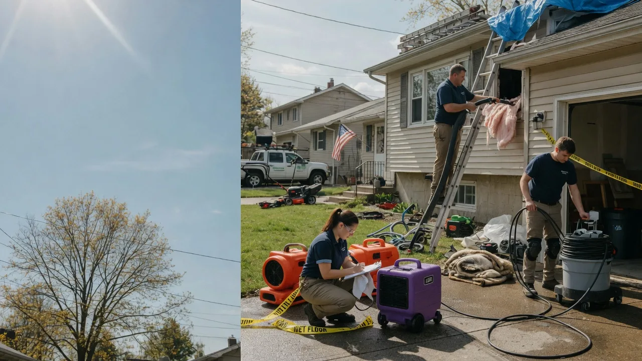 Emergency Water Removal in Liverpool, IL near me